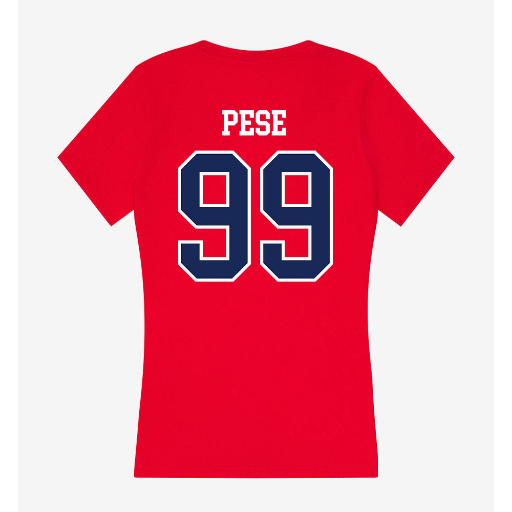 Arizona - NCAA Football : Mays Pese - Women's V-Neck T-Shirt-1
