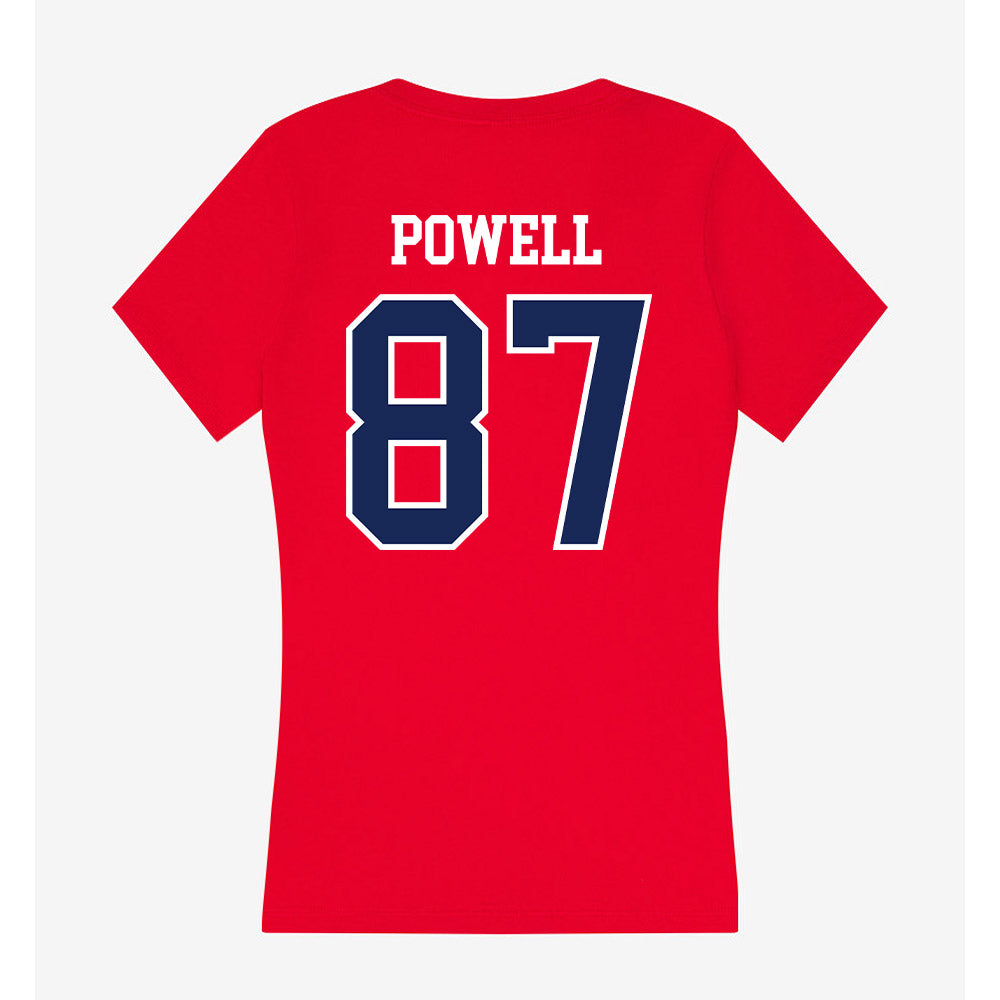 Arizona - NCAA Football : Tyler Powell - Women's V-Neck T-Shirt-1