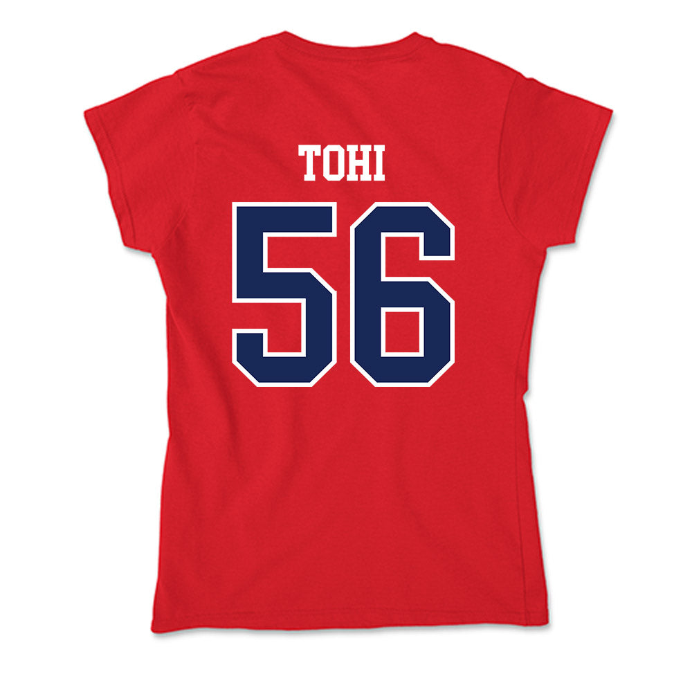 Arizona - NCAA Football : Sione Tohi - Soft Style Women’s T-Shirt-1
