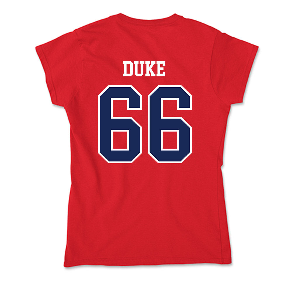 Arizona - NCAA Softball : Addison Duke - Soft Style Women’s T-Shirt-1