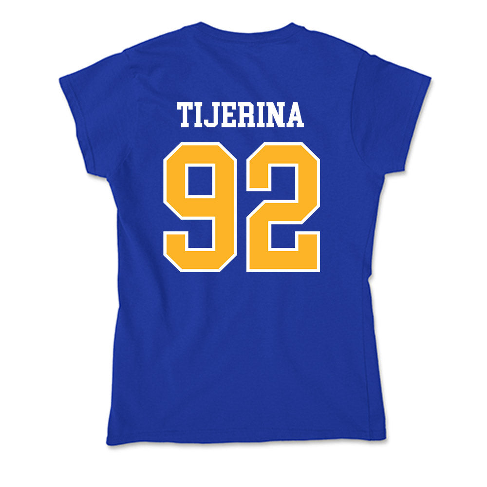 Pittsburgh - NCAA Football : Kaemon Tijerina - Soft Style Women’s T-Shirt-1