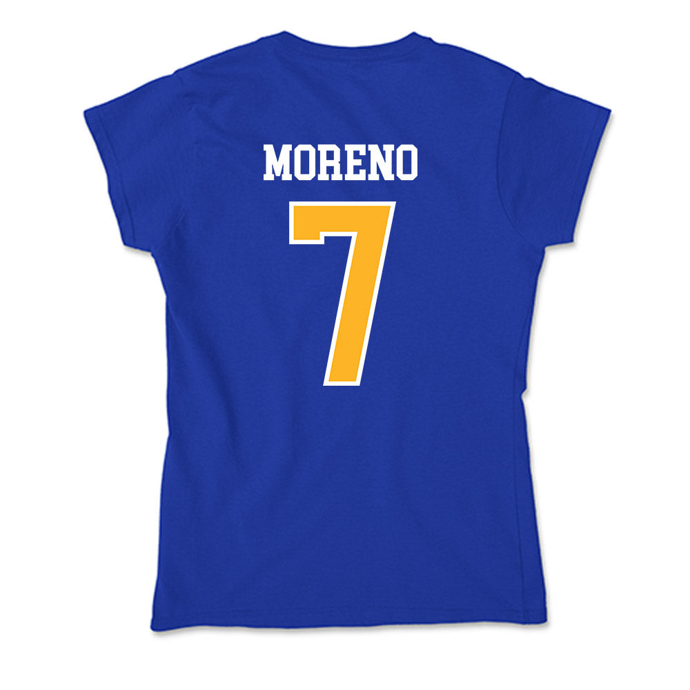 Pittsburgh - NCAA Softball : Luci Moreno - Soft Style Women’s T-Shirt-1