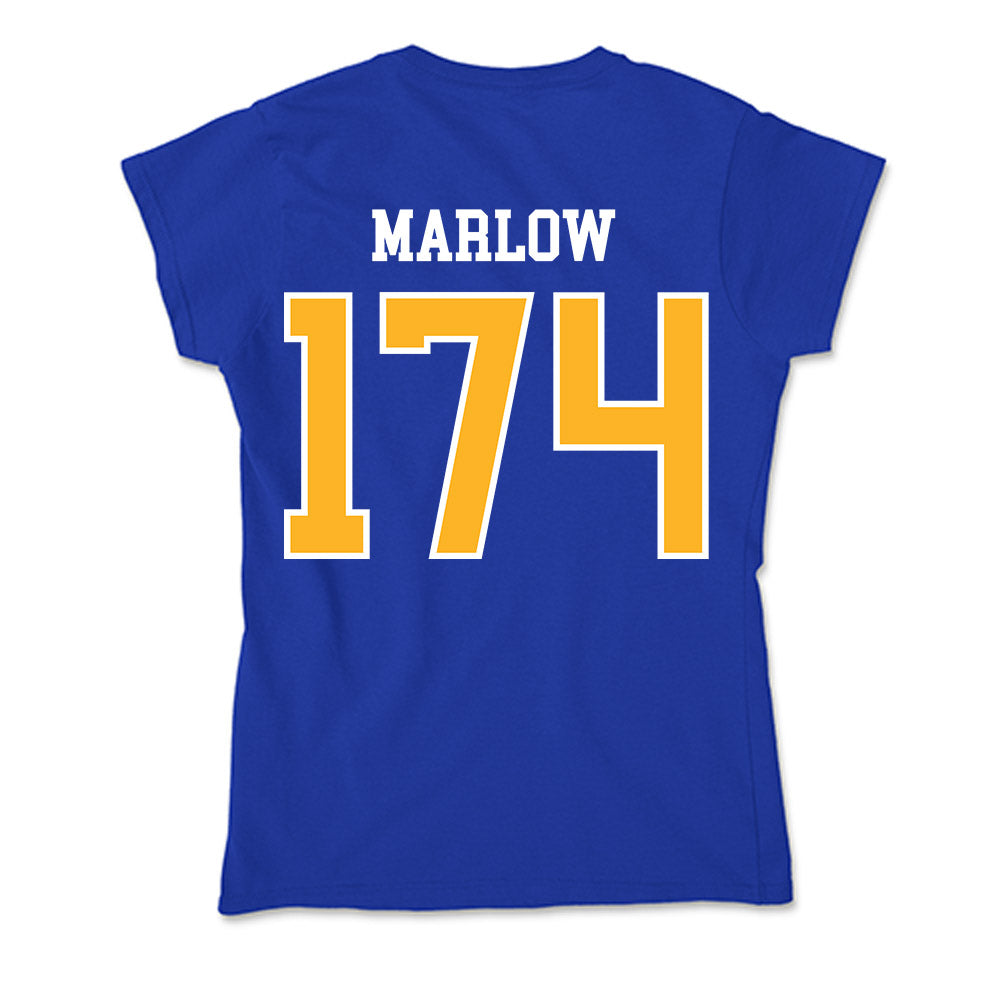 Pittsburgh - NCAA Wrestling : Bode Marlow - Soft Style Women’s T-Shirt-1