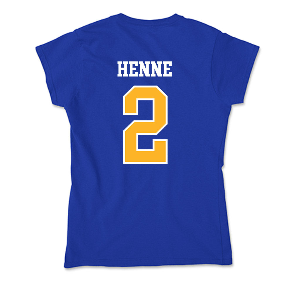 Pittsburgh - NCAA Softball : Calle Henne - Soft Style Women’s T-Shirt-1