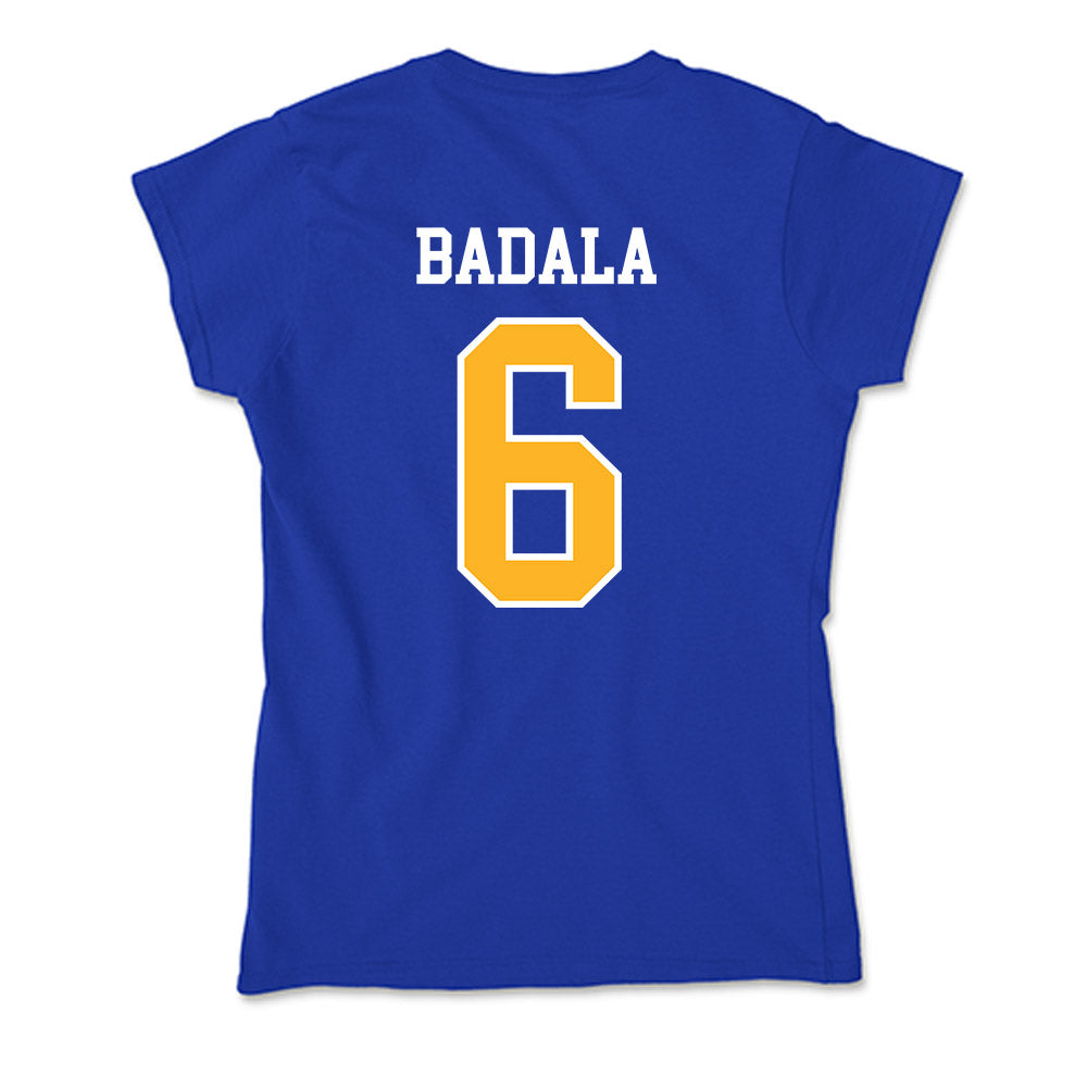 Pittsburgh - NCAA Baseball : John Badala - Soft Style Women’s T-Shirt-1