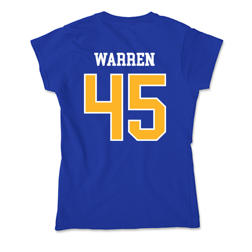 Pittsburgh - NCAA Football : Jeremiah Warren - Soft Style Women’s T-Shirt-1