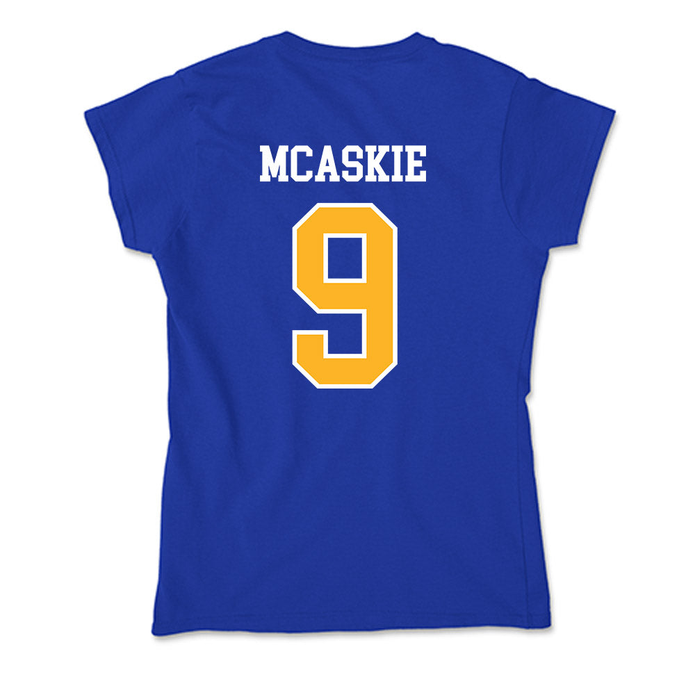 Pittsburgh - NCAA Baseball : Aidan McAskie - Soft Style Women’s T-Shirt-1