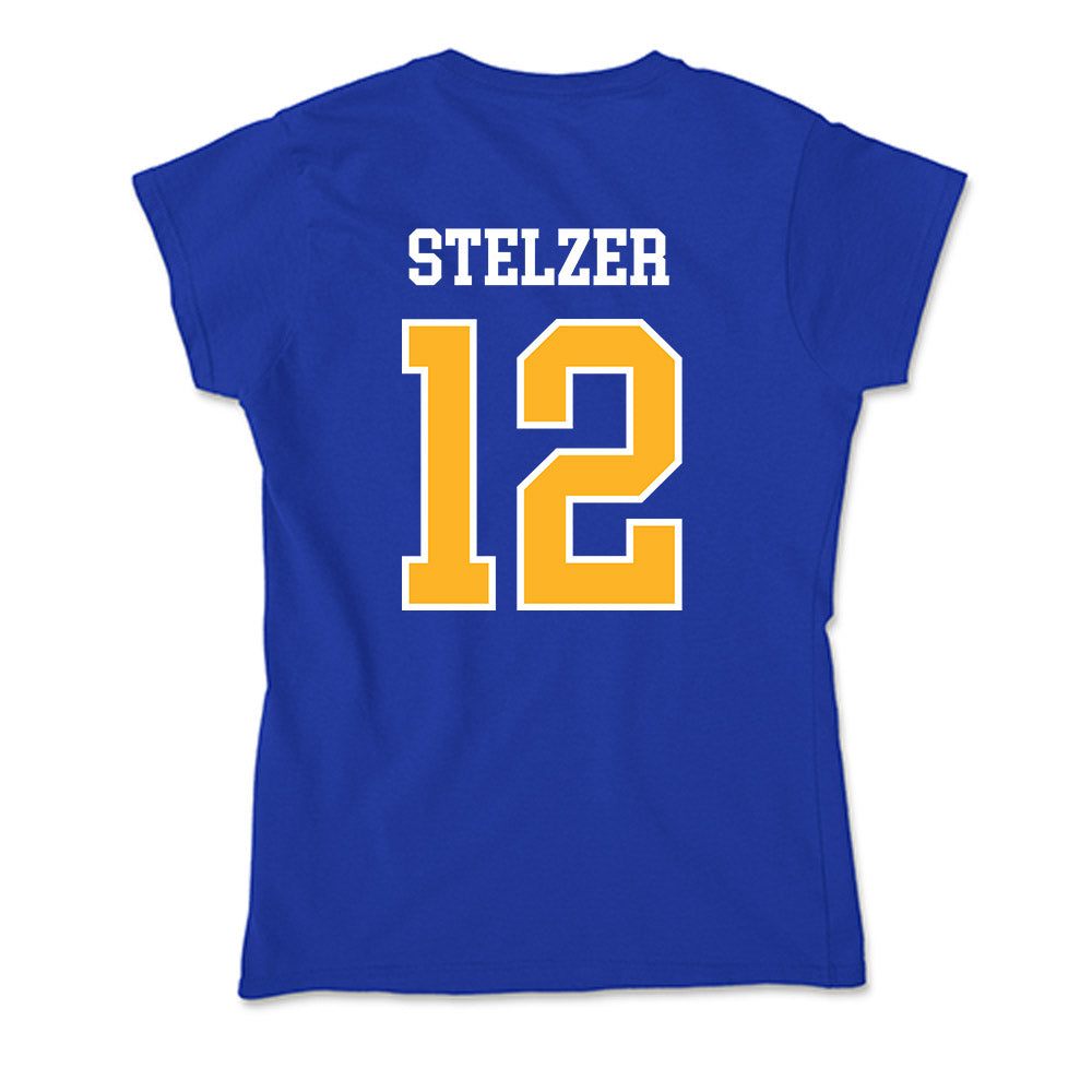 Pittsburgh - NCAA Women's Soccer : Sage Stelzer - Soft Style Women’s T-Shirt-1