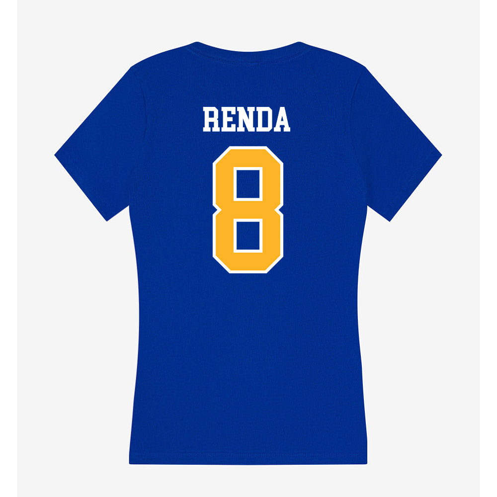 Pittsburgh - NCAA Football : Angelo Renda - Women's V-Neck T-Shirt-1