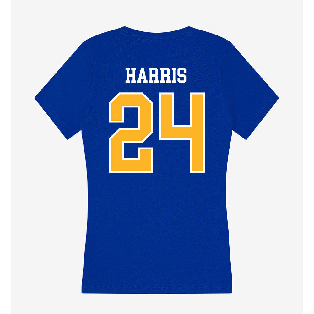 Pittsburgh - NCAA Softball : Payton Harris - Women's V-Neck T-Shirt-1