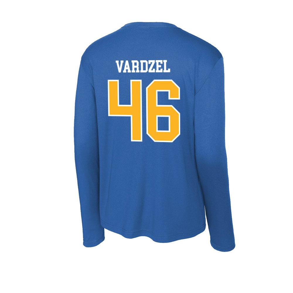 Pittsburgh - NCAA Football : John Vardzel - Activewear Long Sleeve T-Shirt-1