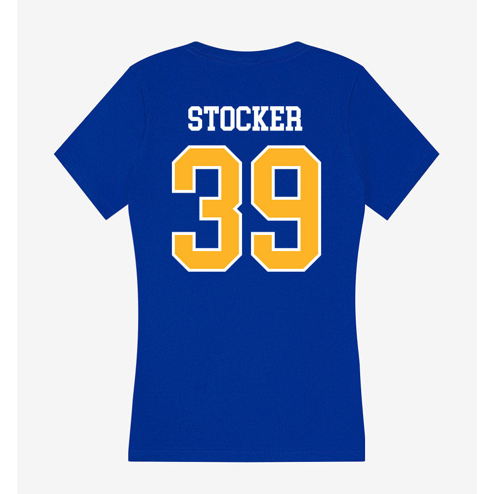 Pittsburgh - NCAA Football : DAngelo Stocker - Women's V-Neck T-Shirt-1