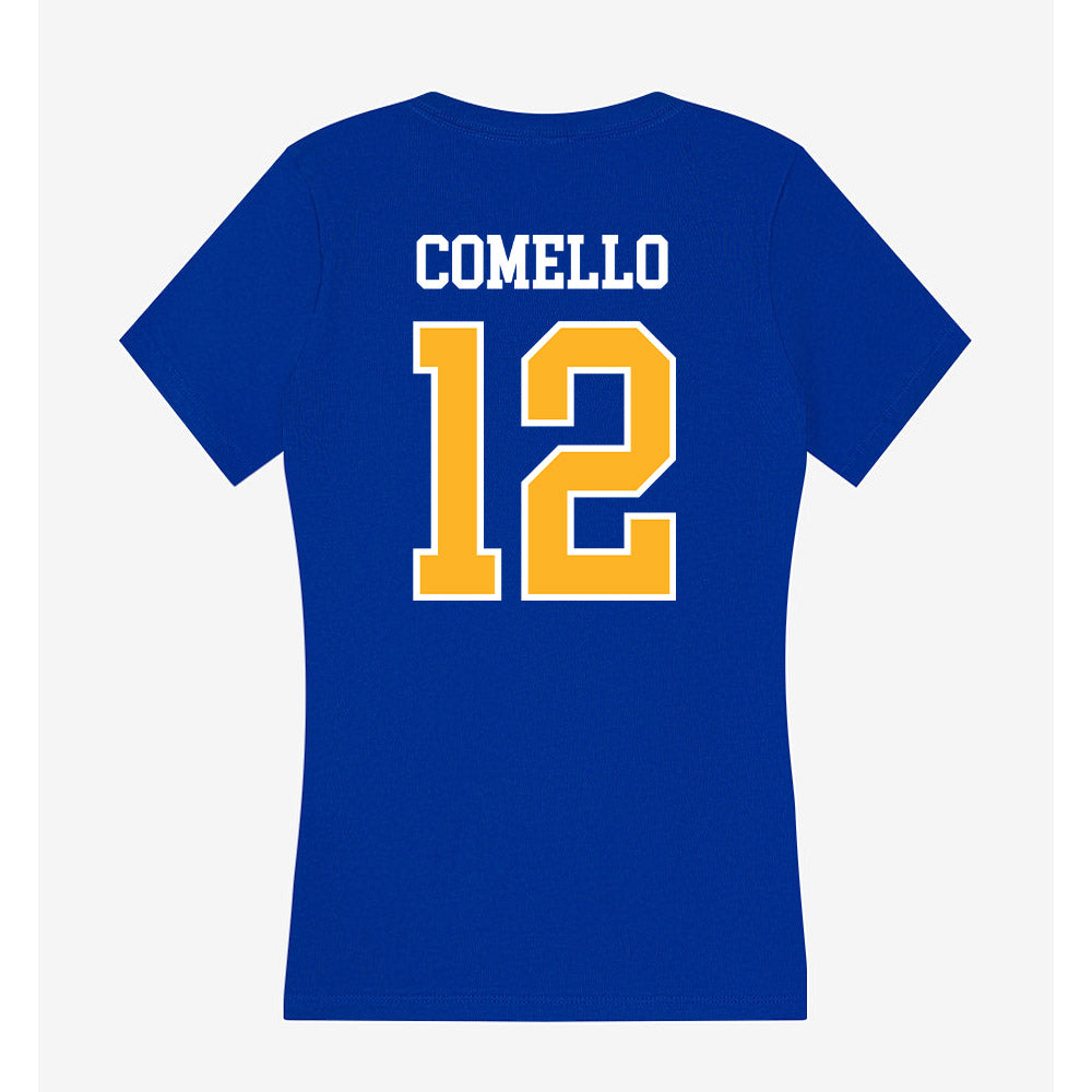 Pittsburgh - NCAA Women's Lacrosse : Lilly Comello - Women's V-Neck T-Shirt-1