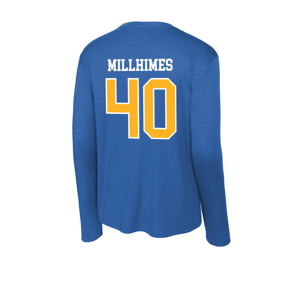 Pittsburgh - NCAA Football : Ty Millhimes - Activewear Long Sleeve T-Shirt-1