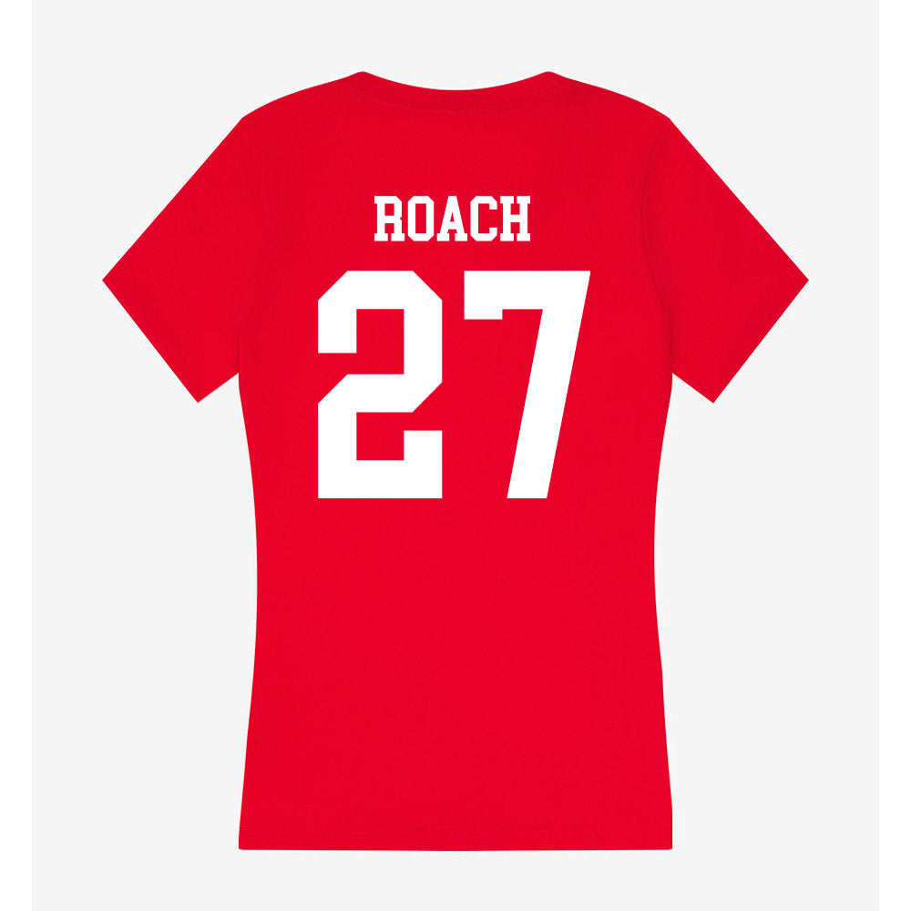Utah - NCAA Men's Lacrosse : Bryce Roach - Women's V-Neck T-Shirt-1
