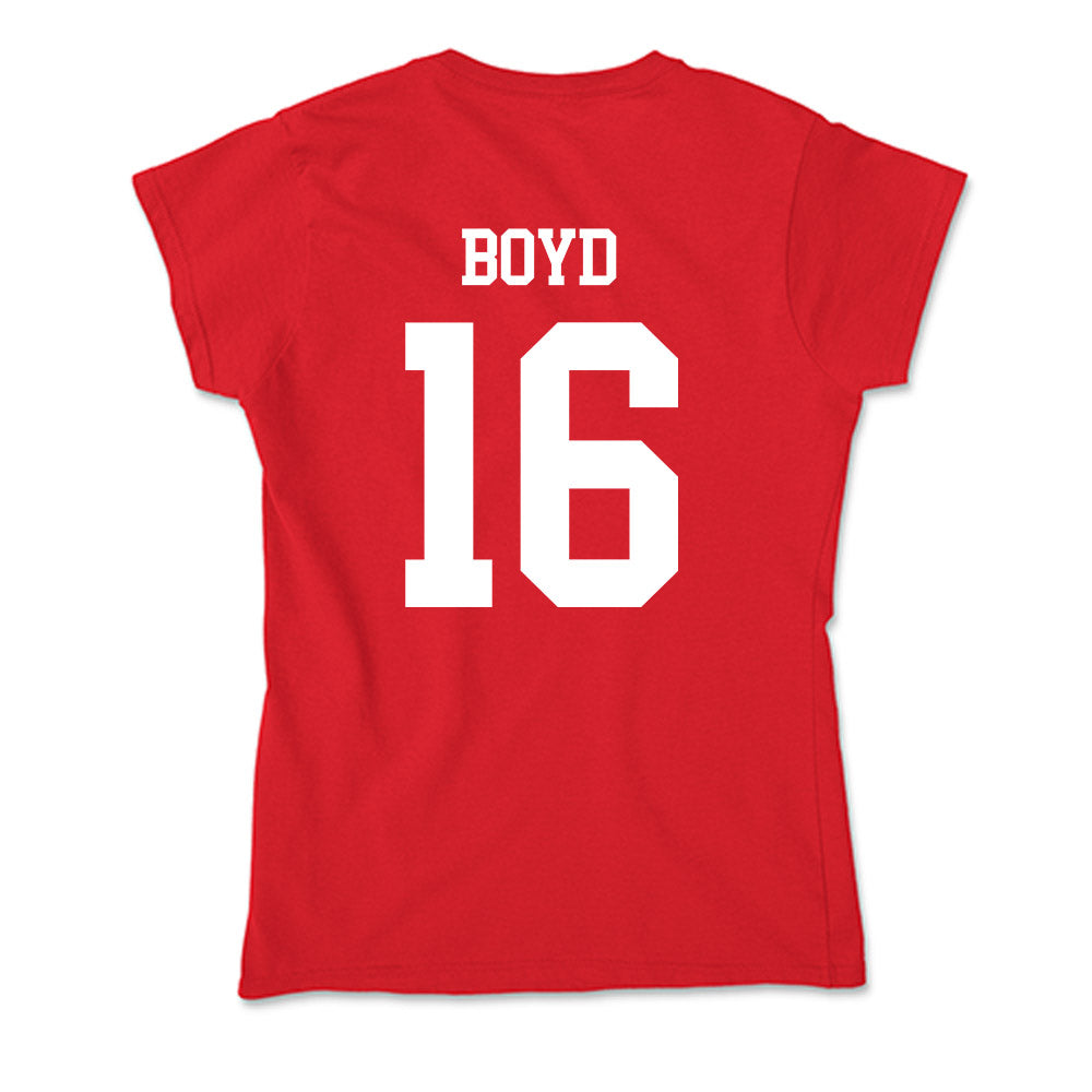 Utah - NCAA Football : Morley Boyd - Soft Style Women’s T-Shirt-1