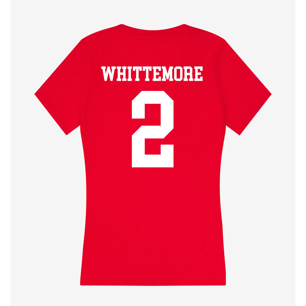 Utah - NCAA Football : Creed Whittemore - Women's V-Neck T-Shirt-1