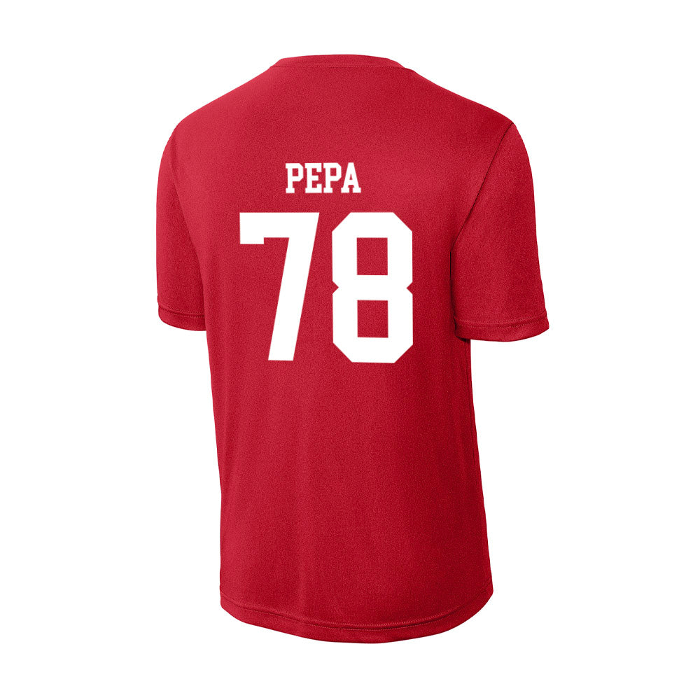 Utah - NCAA Football : Taniela Pepa - Activewear T-Shirt-1