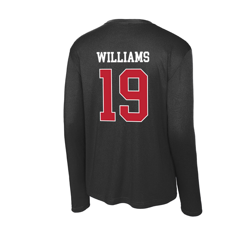 Georgia - NCAA Football : Justin Williams - Activewear Long Sleeve T-Shirt-1