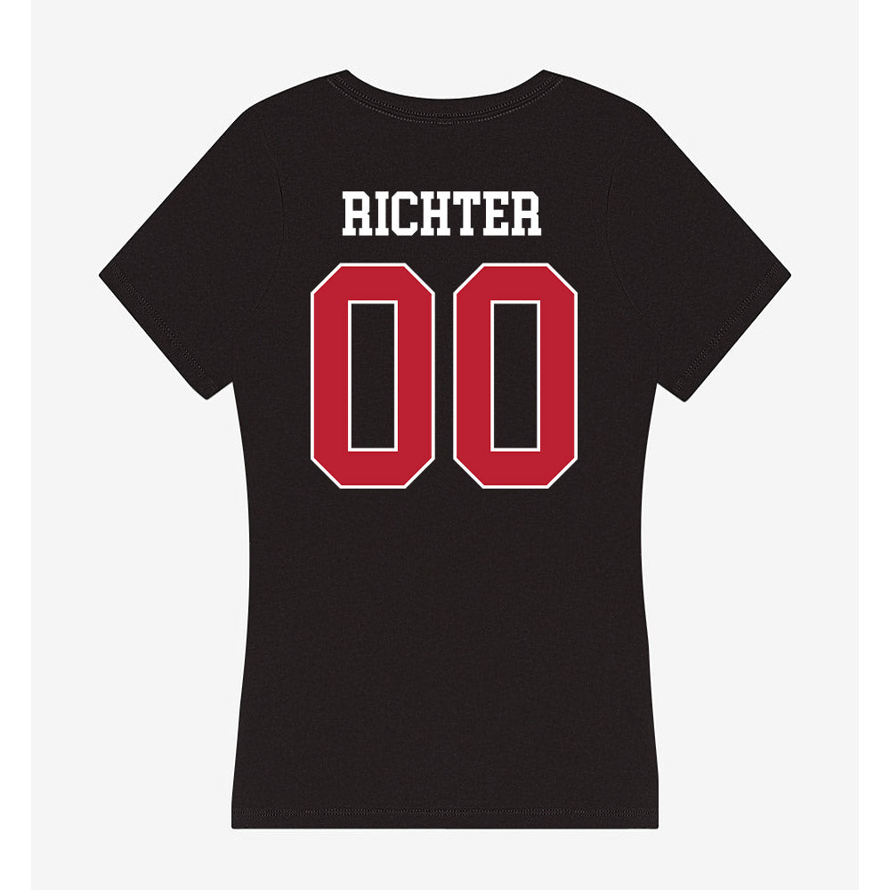 Georgia - NCAA Women's Volleyball : Alex richter - Women's V-Neck T-Shirt-1
