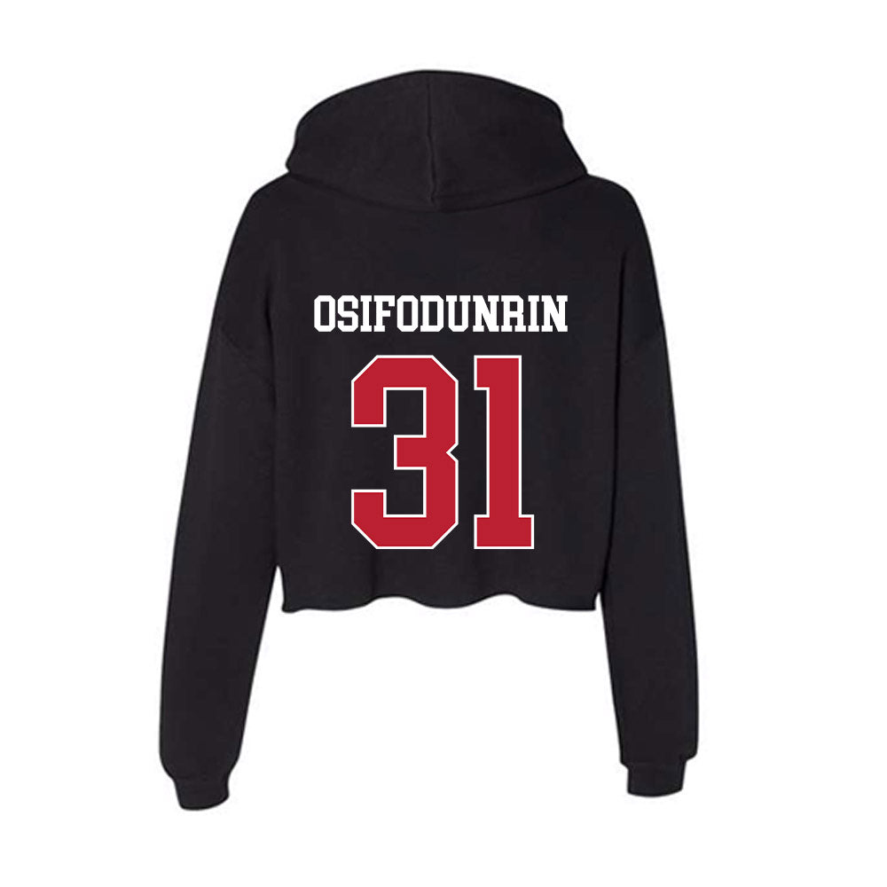 Georgia - NCAA Women's Soccer : Lillian Osifodunrin - Classic Shersey Women's Crop Fleece Hooded Sweatshirt-1