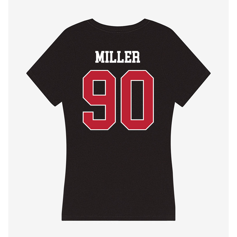 Georgia - NCAA Football : Drew Miller - Classic Shersey Women's V-Neck T-Shirt-1