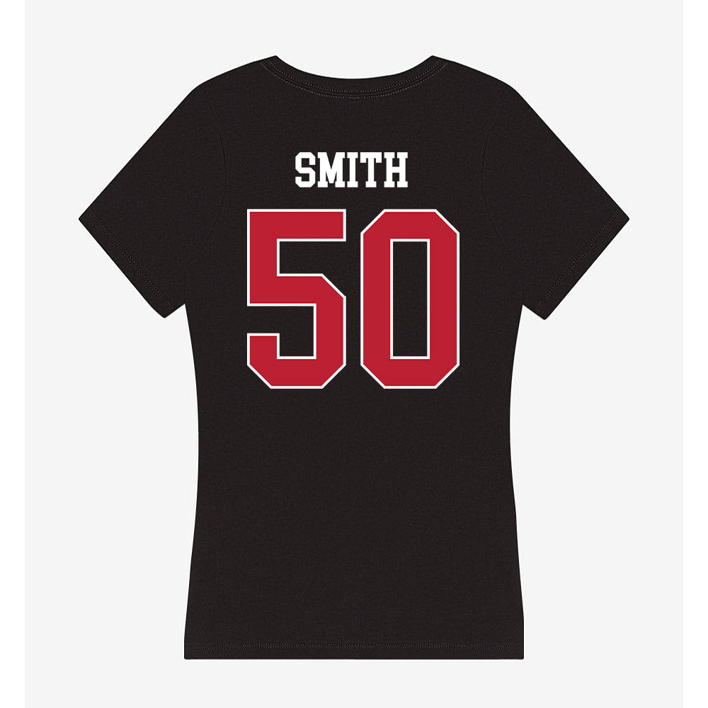 Georgia - NCAA Football : Cortez Smith - Classic Shersey Women's V-Neck T-Shirt-1