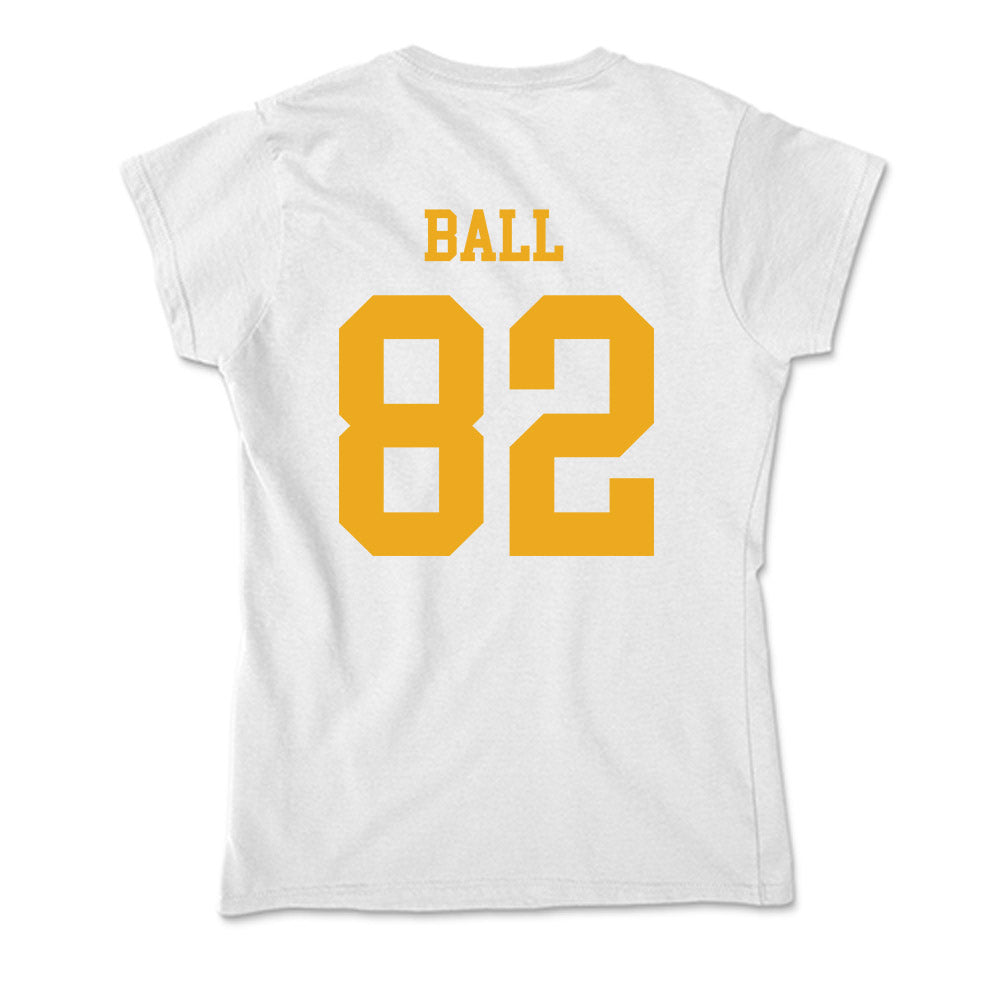 West Virginia - NCAA Football : Cam Ball - Soft Style Women’s T-Shirt-1