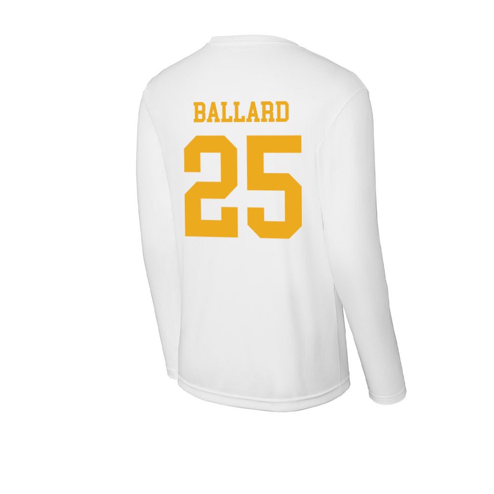 West Virginia - NCAA Football : Jayden Ballard - Activewear Long Sleeve T-Shirt-1