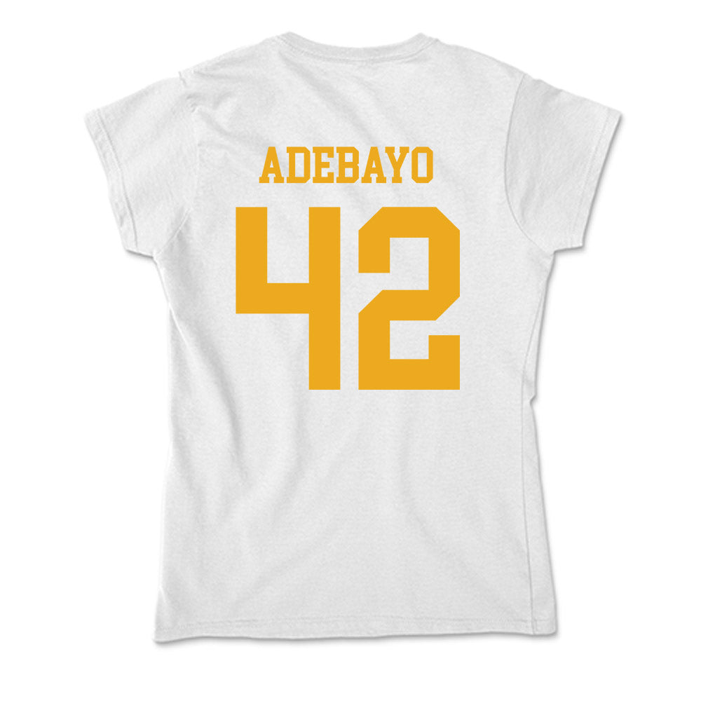 West Virginia - NCAA Football : Alex Adebayo - Soft Style Women’s T-Shirt-1