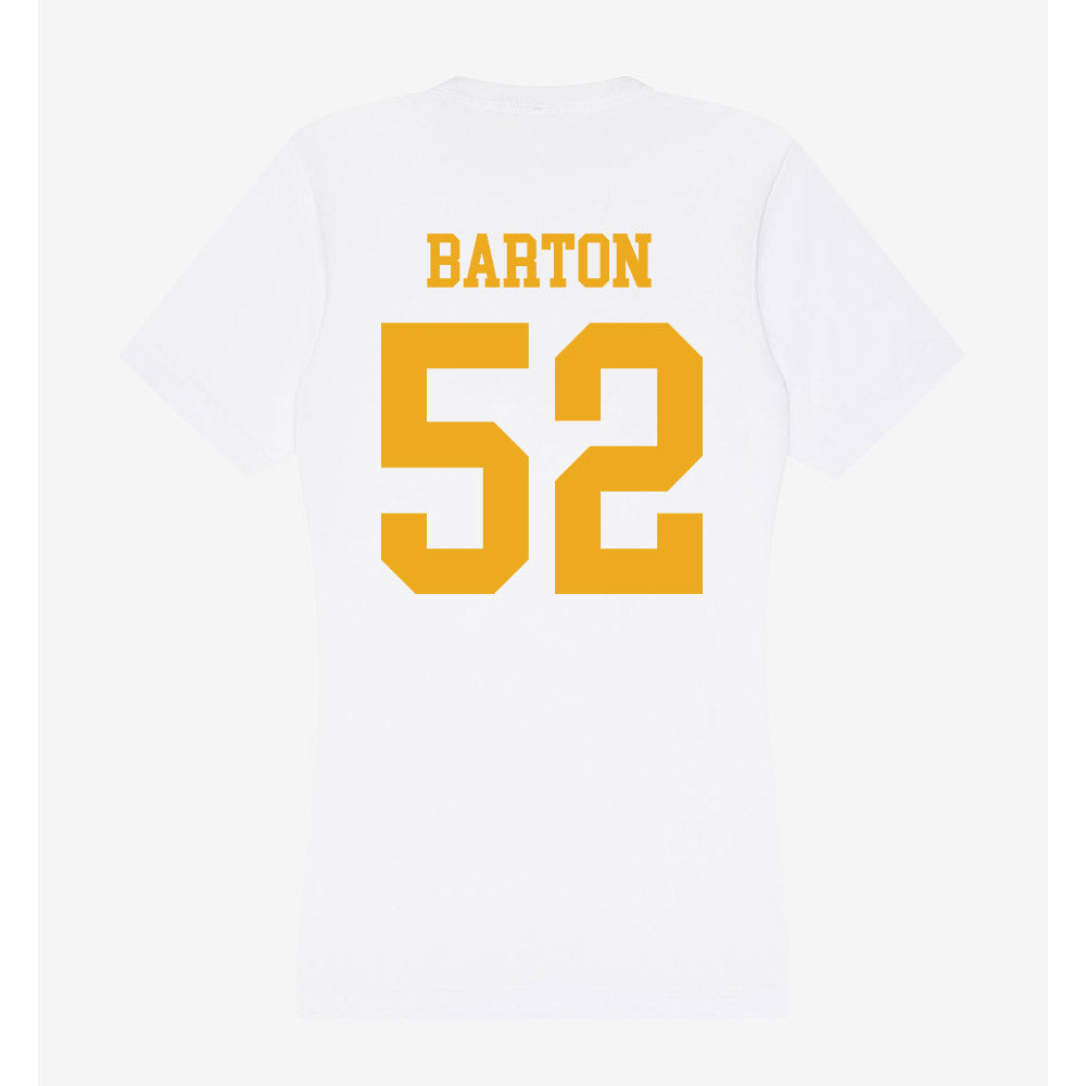 West Virginia - NCAA Baseball : Slade Barton - Women's V-Neck T-Shirt-1