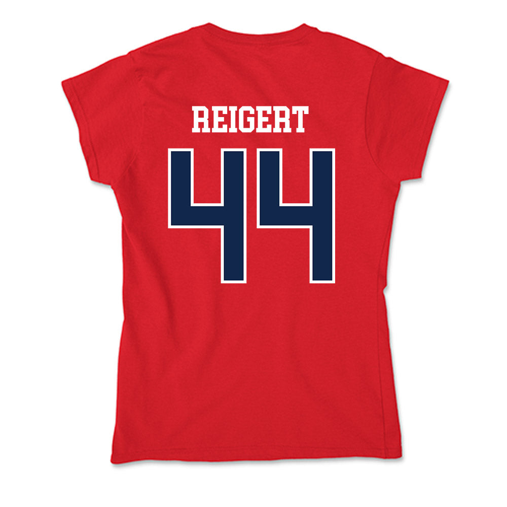 Ole Miss - NCAA Baseball : Jake Reigert - Soft Style Women’s T-Shirt-1