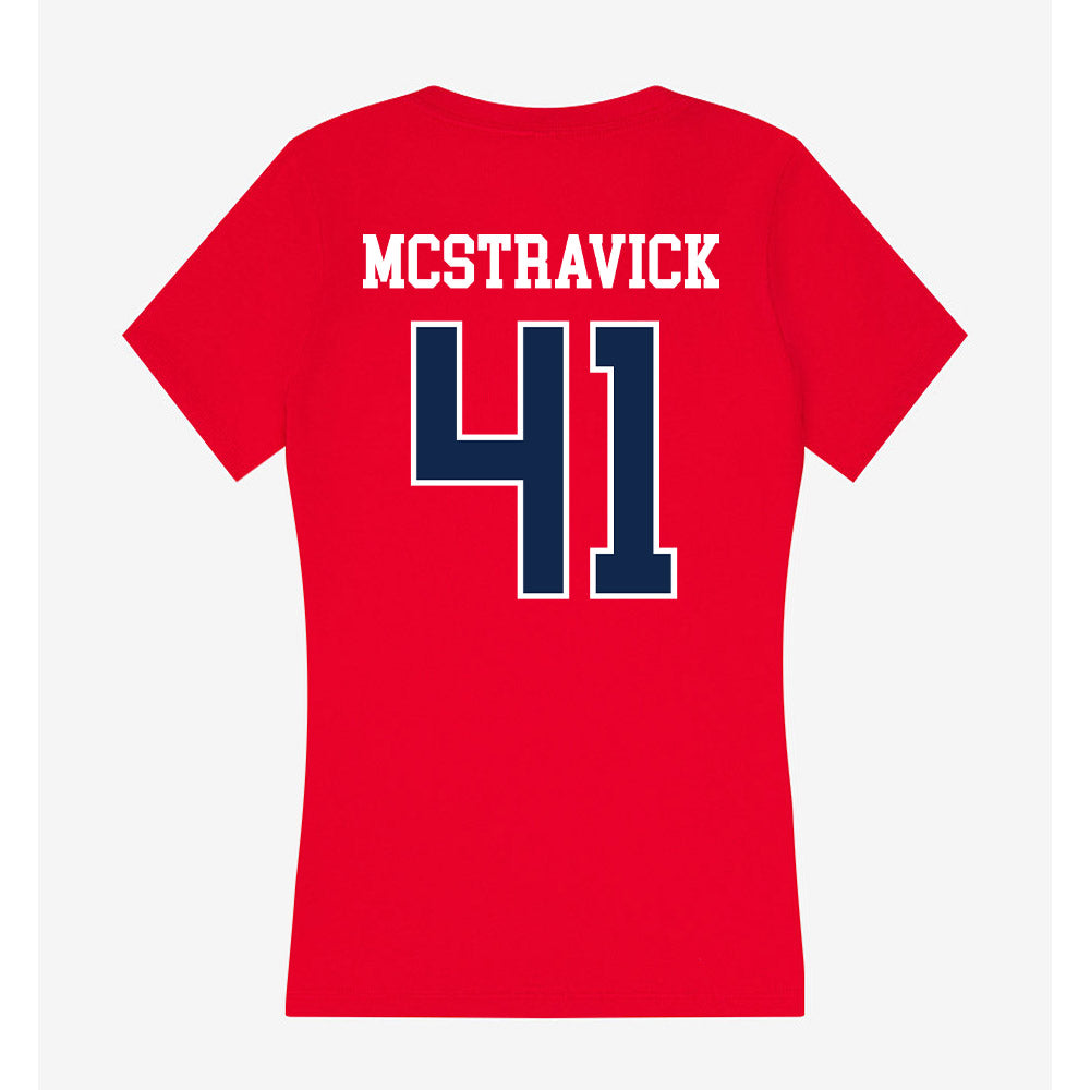 Ole Miss - NCAA Football : Peter Mcstravick - Women's V-Neck T-Shirt-1