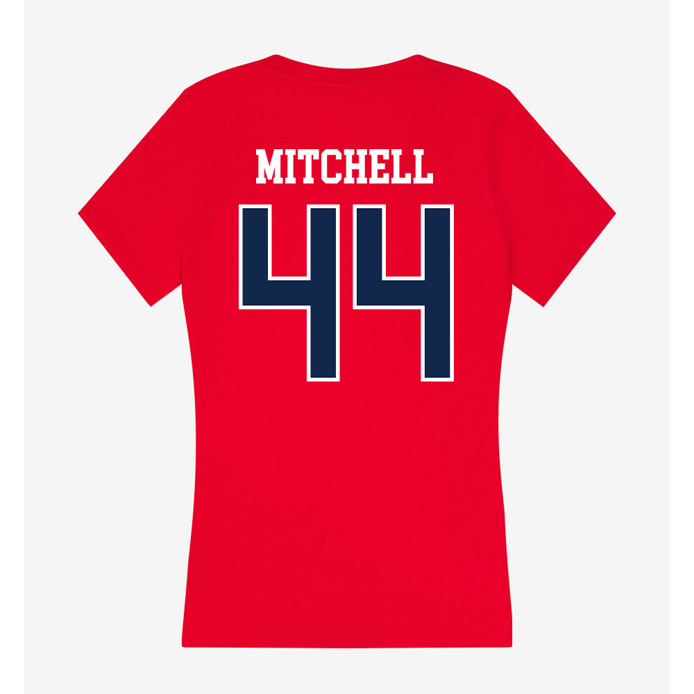 Ole Miss - NCAA Football : Tony Mitchell - Women's V-Neck T-Shirt-1