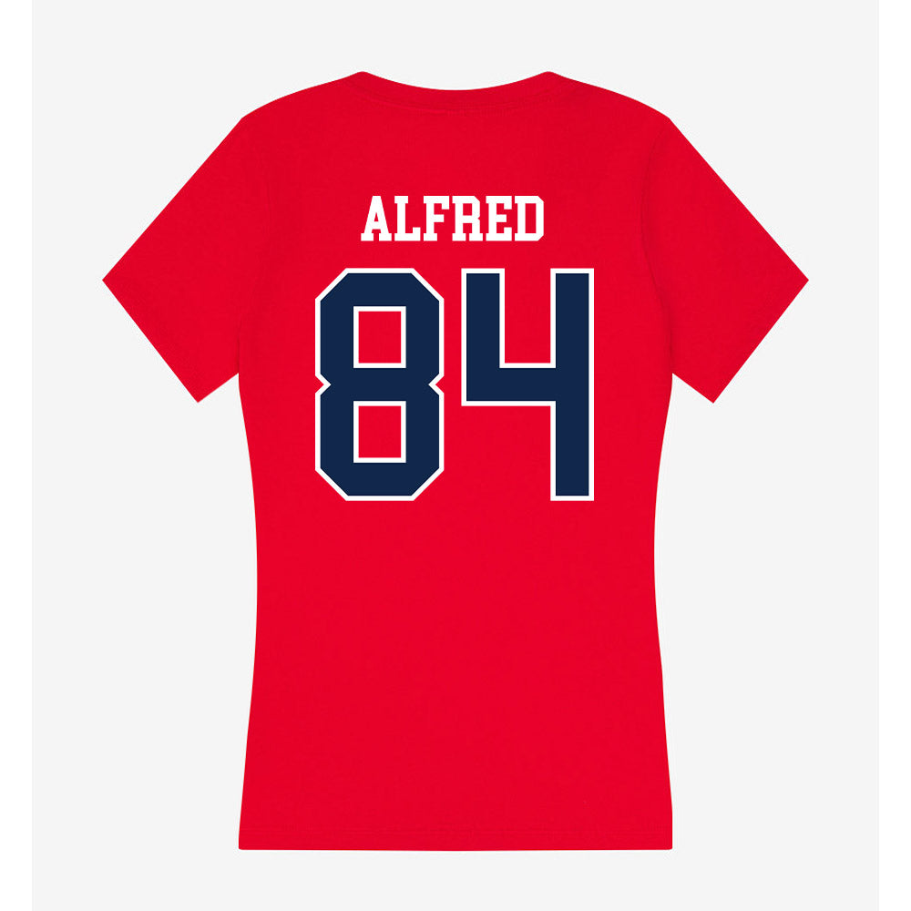 Ole Miss - NCAA Football : Dillon Alfred - Women's V-Neck T-Shirt-1