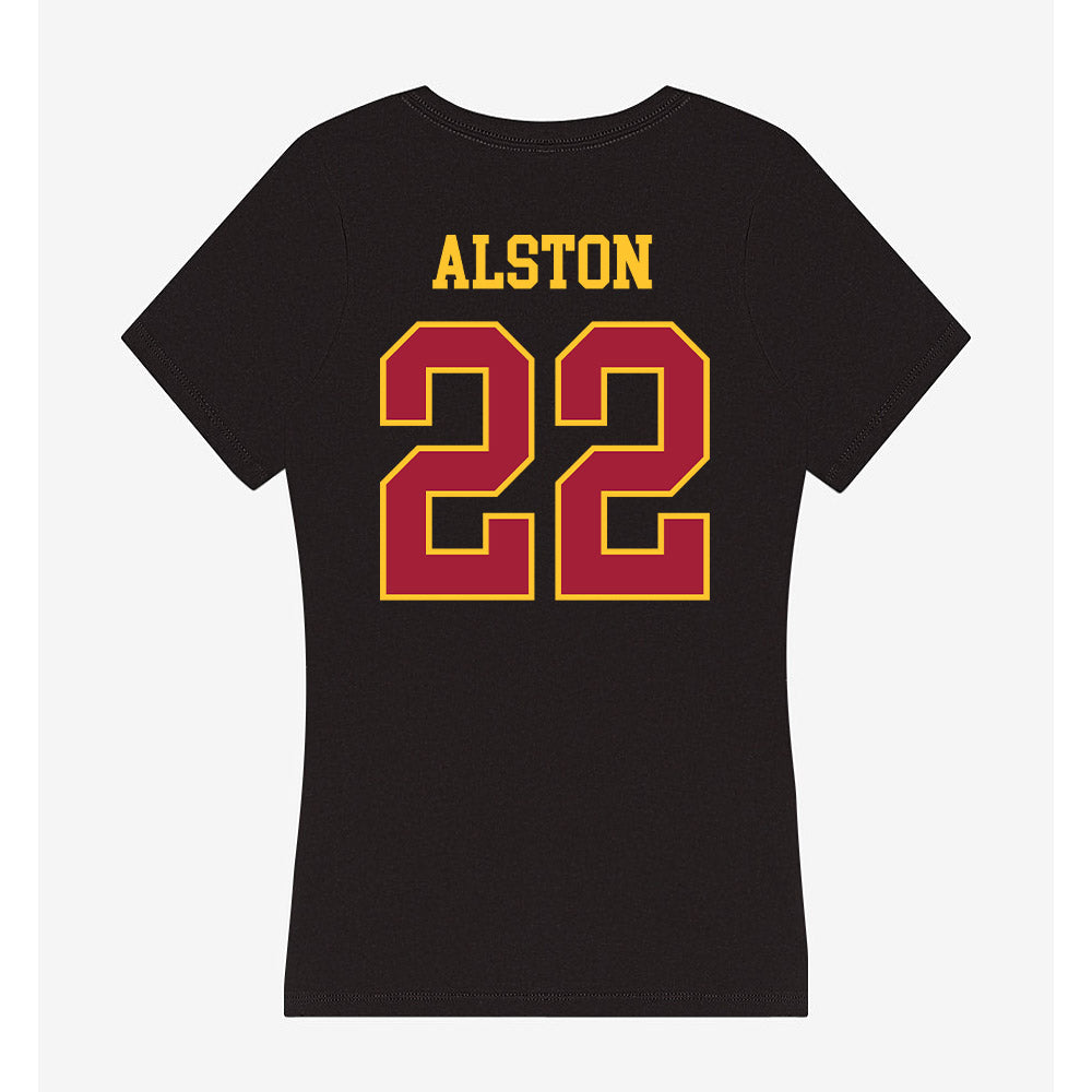 USC - NCAA Football : Shahn Alston - Women's V-Neck T-Shirt-1