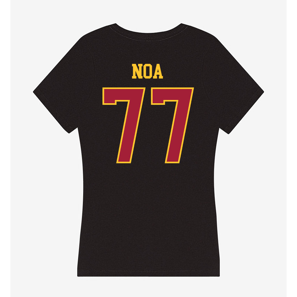 USC - NCAA Football : Alani Noa - Women's V-Neck T-Shirt-1