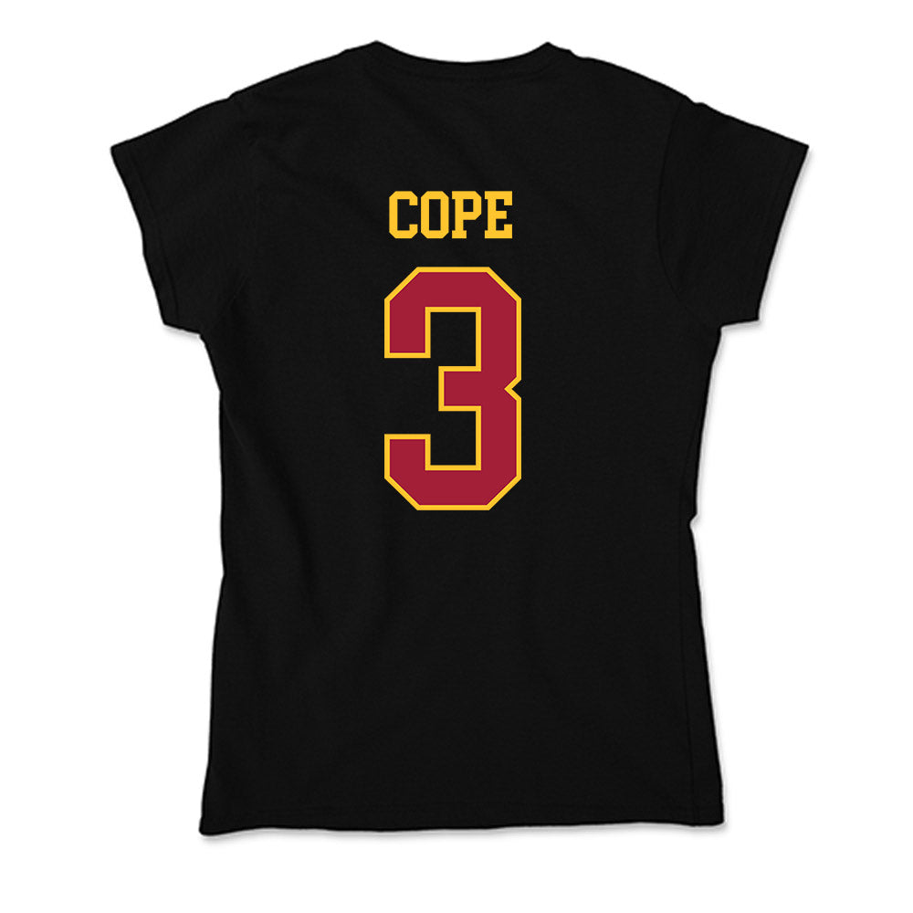 USC - NCAA Women's Lacrosse : Lillie bea Cope - Soft Style Women’s T-Shirt-1