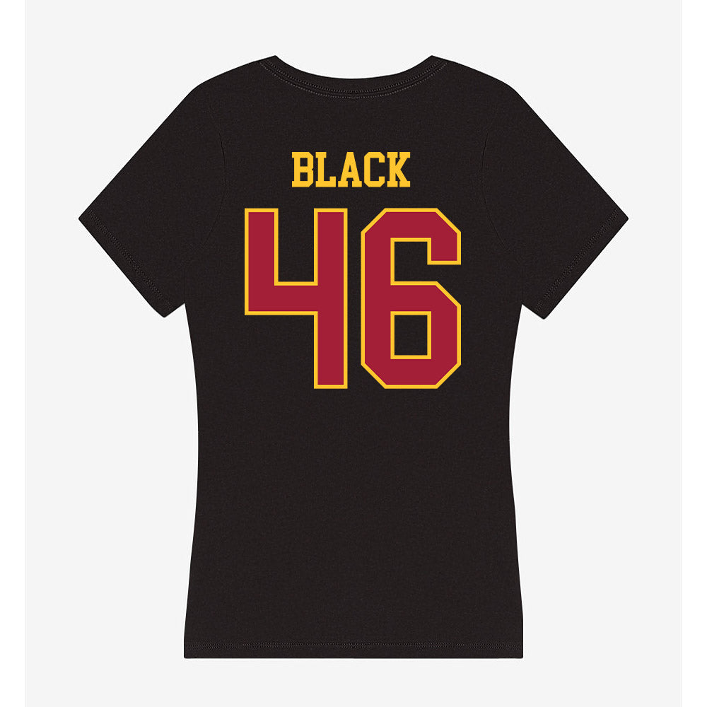 USC - NCAA Football : Dylan Black - Women's V-Neck T-Shirt-1