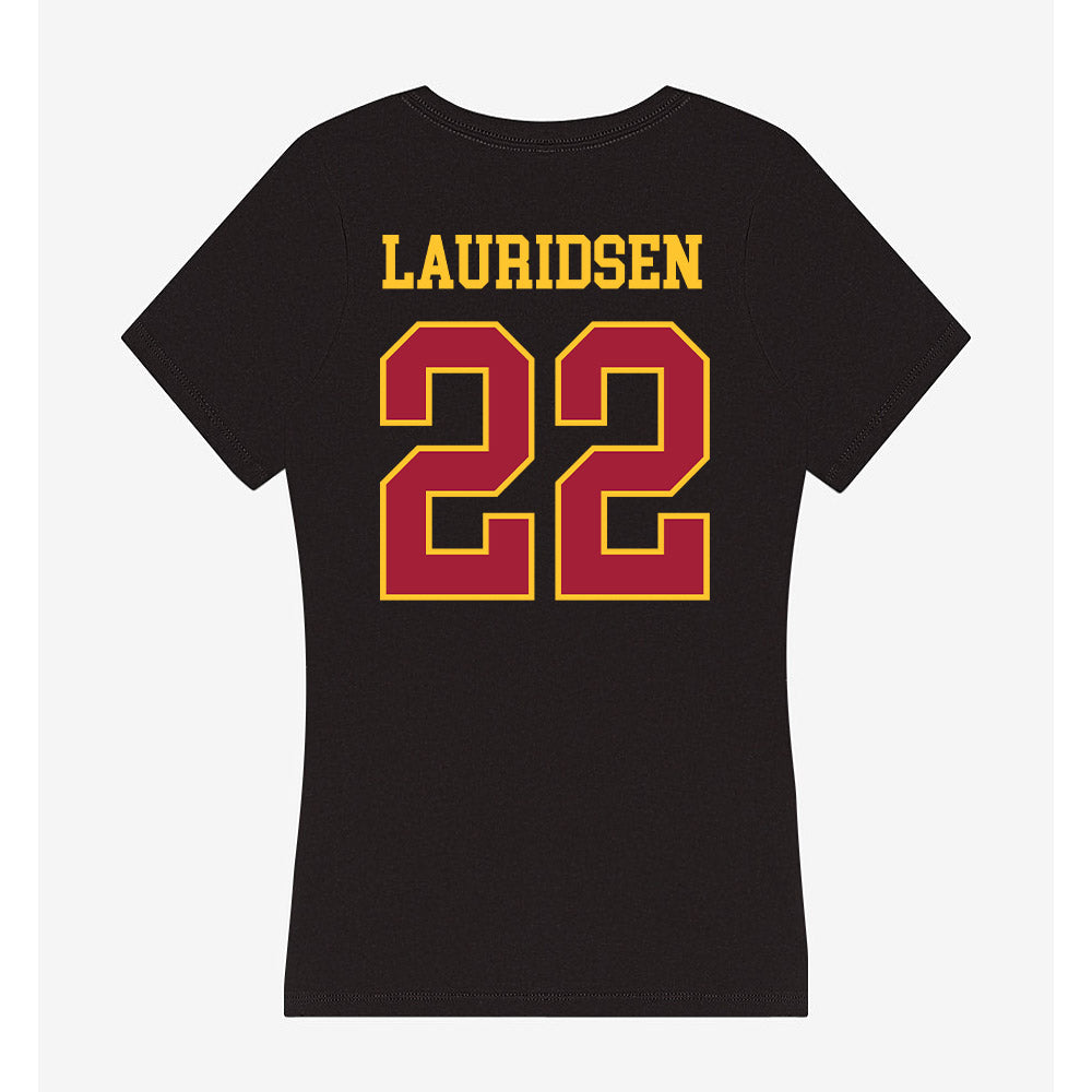 USC - NCAA Baseball : Gavin Lauridsen - Women's V-Neck T-Shirt-1