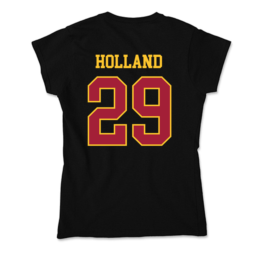 USC - NCAA Football : Josh Holland - Soft Style Women’s T-Shirt-1