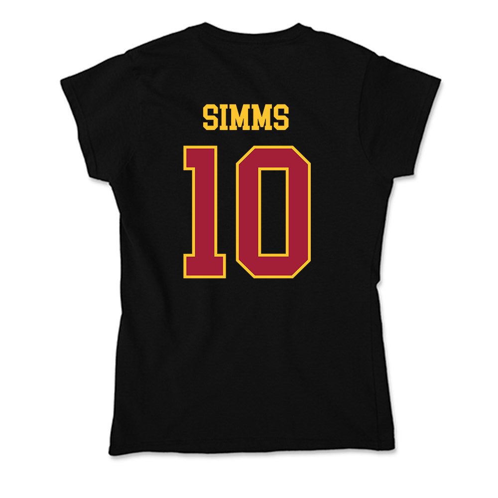 USC - NCAA Football : Corey Simms - Soft Style Women’s T-Shirt-1