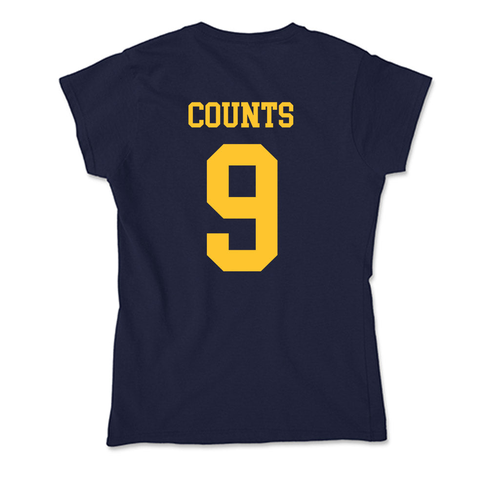 UC Berkeley - NCAA Softball : Kayli Counts - Soft Style Women’s T-Shirt-1