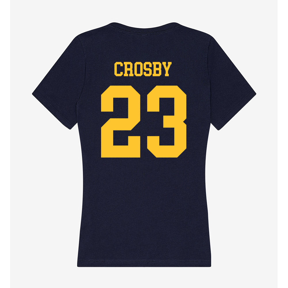 UC Berkeley - NCAA Football : Isaiah Crosby - Classic Shersey Women's V-Neck T-Shirt-1