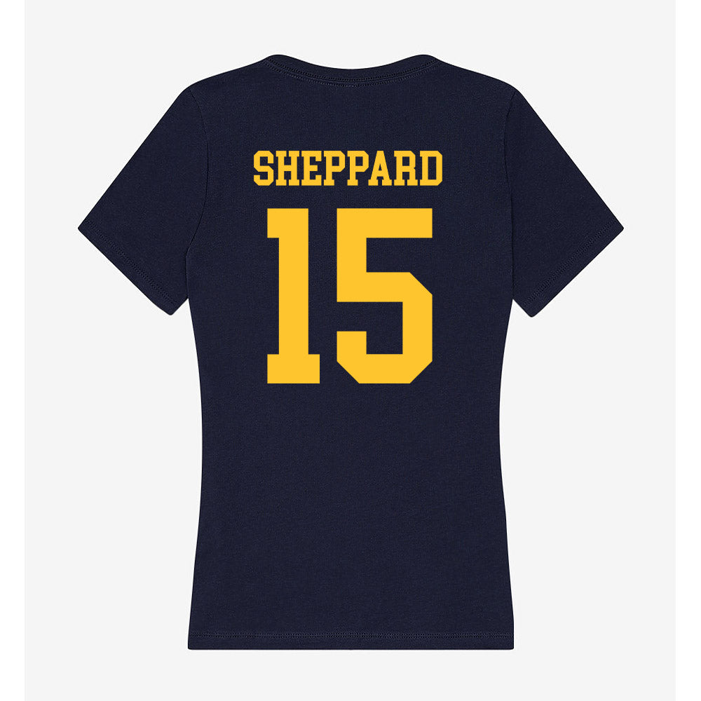 UC Berkeley - NCAA Men's Rugby : Jude Sheppard - Classic Shersey Women's V-Neck T-Shirt-1