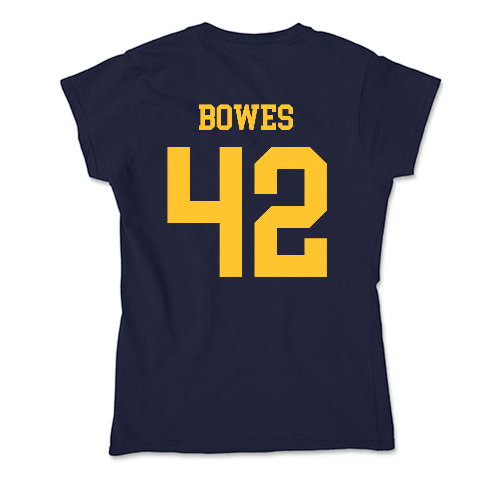 UC Berkeley - NCAA Women's Basketball : Sofia Bowes - Soft Style Women’s T-Shirt-1