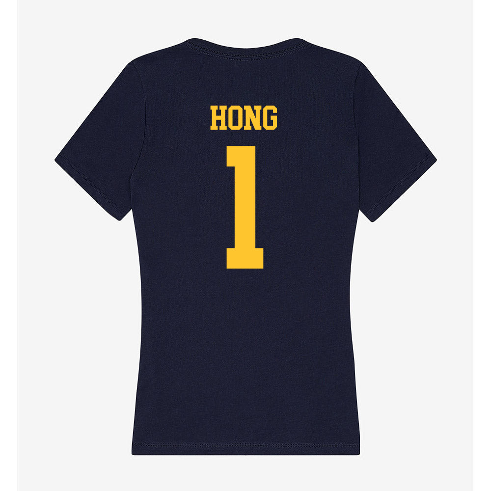 UC Berkeley - NCAA Beach Volleyball : Grace Hong - Classic Shersey Women's V-Neck T-Shirt-1