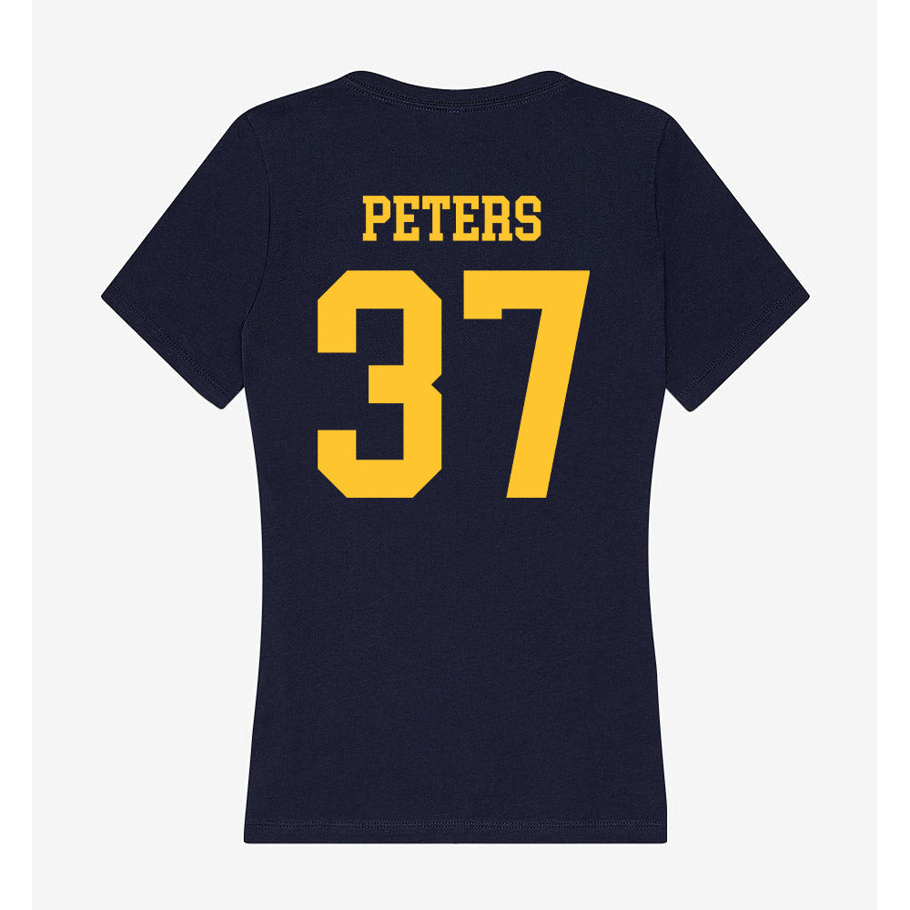 UC Berkeley - NCAA Football : Erik Peters - Classic Shersey Women's V-Neck T-Shirt-1