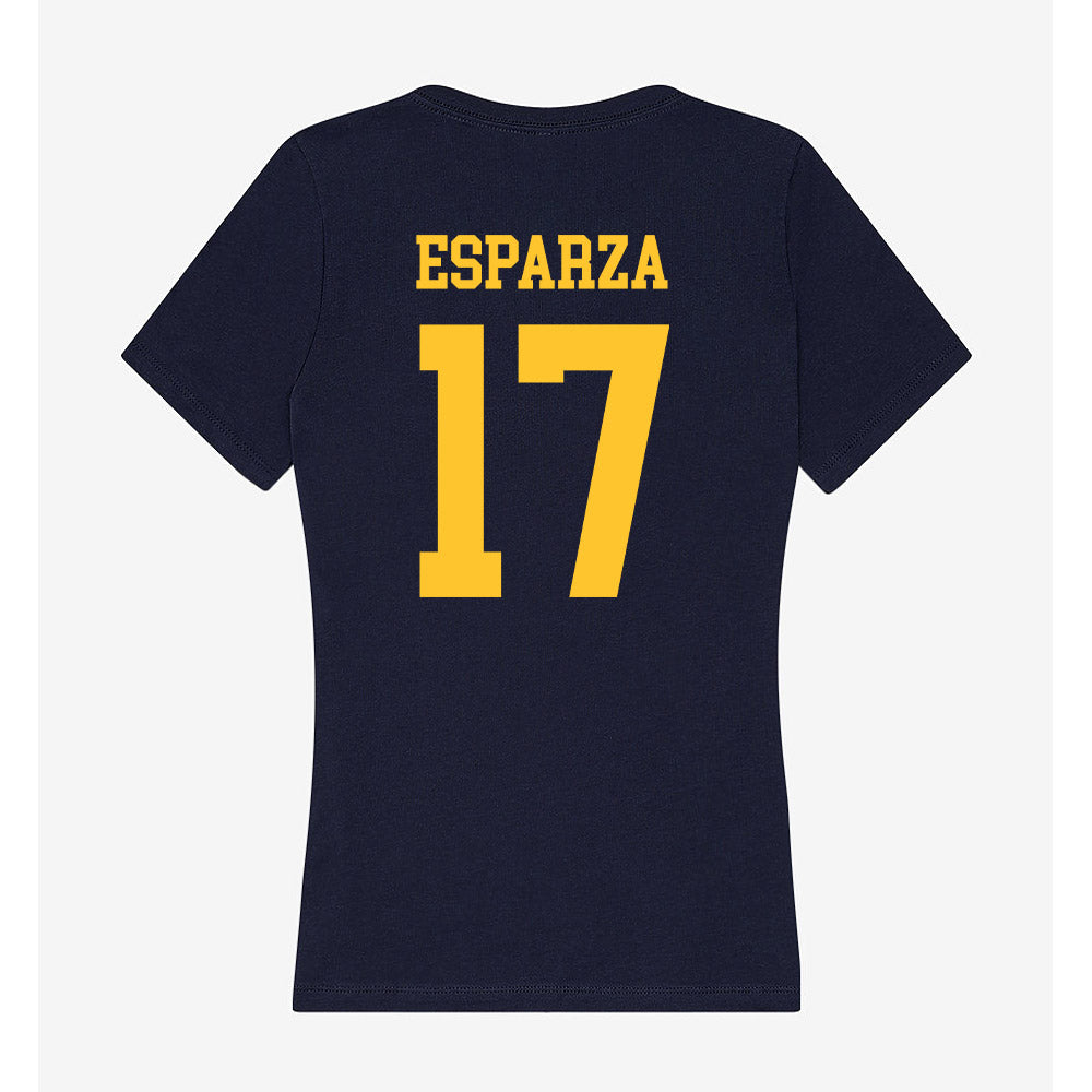 UC Berkeley - NCAA Football : Alonzo Esparza - Classic Shersey Women's V-Neck T-Shirt-1
