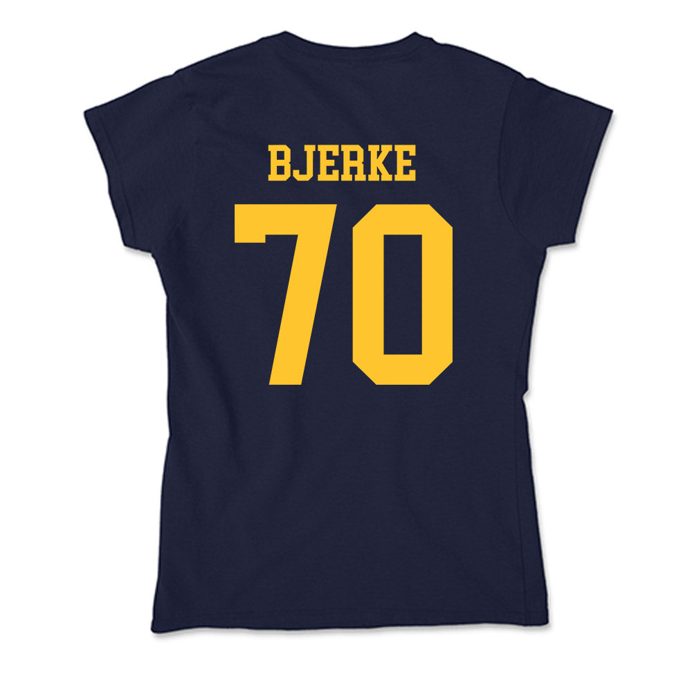 UC Berkeley - NCAA Football : Sam Bjerke - Classic Shersey Soft Style Women’s T-Shirt-1